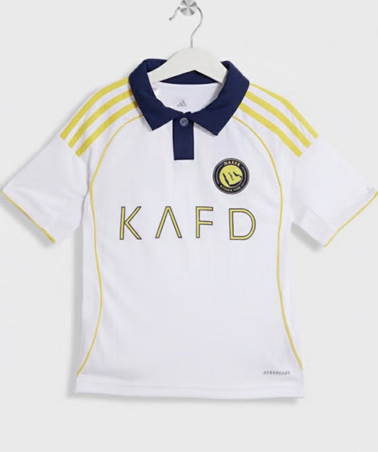 Kids Al-Nassr FC Kit 25/26 Ronaldo 7