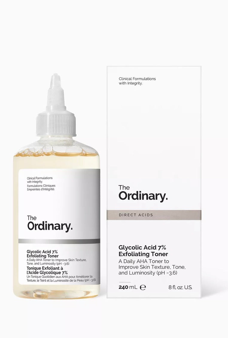 The Ordinary Glycolic Acid 7% Exfoliating Toner 240ml